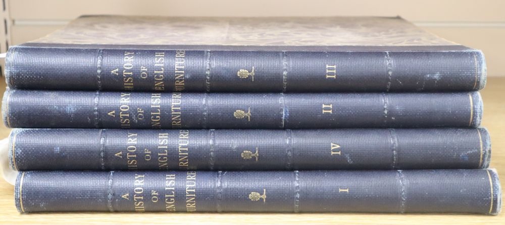 Macquoid, Percy - A History of English Furniture, vols 1 - 4